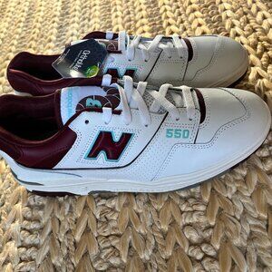 New Balance 550 Burgundy Cyan - BB550WBG US Men's Size 11